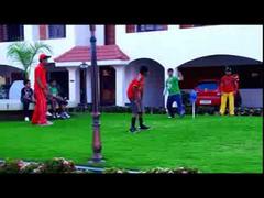 Child play cricket balls